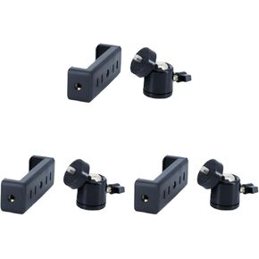 Schwenkmini Ball Head Universal Versatile 1/4 "Screw Stable 3/8" Degrees for Phone Camcorder, 1 Mini Ball Head