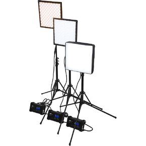 SkyFiller 1x1 Bicolor LED Single Light - SF50DT 1x1 50w Bi-Color Powerful, Ultra-Portable LED Lighting from Fotodiox