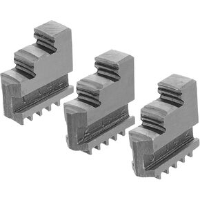 3pcs Self-centering Metal Chuck Jaw for Cnc Lathe Machine Tool and High Strength Jaw Clamp for Metalworking Applications