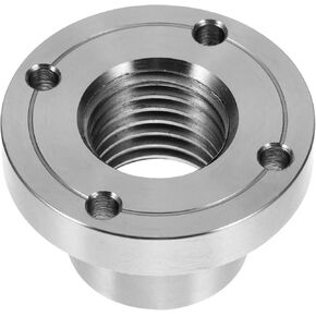 Solid Steel Lathe Chuck Faceplate 2 Inch Threaded Adapter for Wood Lathe Accessories