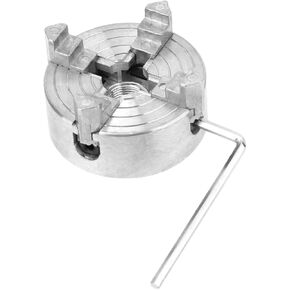 doitool 3pcs mini lathe 4 jaw chuck 4 jaw lathe hand chuck diy clamp clamp supply zinc sturdy sturdy