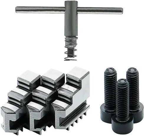K11 80 K12 80 100 125 160 200 250 130 Lathe Chuck 100mm Four Jaw Self-Centering Chuck 3/4'' Scroll Chuck for Small L(K11-80) in Saudi Arabia