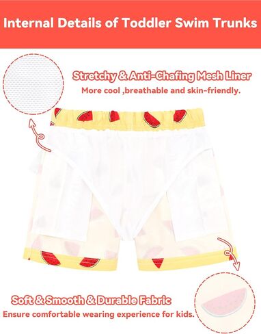 Olreco Toddler Swim Trunks Baby Boy Bathing Suit Quick Dry Kids Swimsuits Boys Board Shorts Kids Swim Shorts Boys' Swimwear in Saudi Arabia