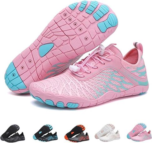 Zureto Hike Barefoot Shoes Womens Mens, Unisex Healthy Non-Slip Barefoot Grounded Shoes in Kuwait