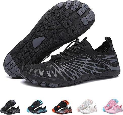 Zureto Hike Barefoot Shoes Womens Mens, Unisex Healthy Non-Slip Barefoot Grounded Shoes in Kuwait
