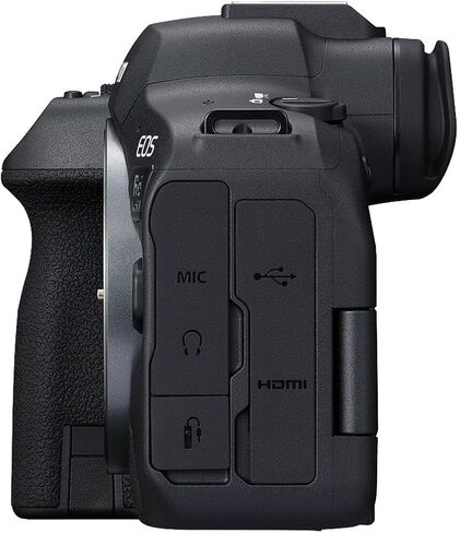 Canon EOS R6 Mark II Body Liveless Camera Body فقط + ميكروفون الاتجاه + Camera Case + Tripod + More (حزمة 18pc) (متجددة) in Kuwait