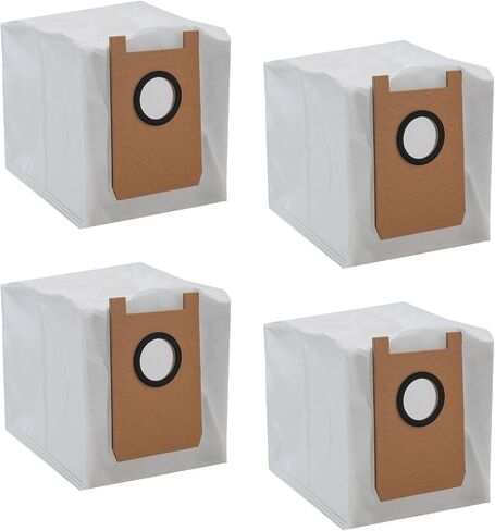 Dust Bag For Loorow AT800, Vacuum Robot Vacuum Cleaner,Non-woven Filter Bag,Large Capacity,Efficient Filtration,Easy To Install,4 Or 10 Packs(10 Pack) in Saudi Arabia