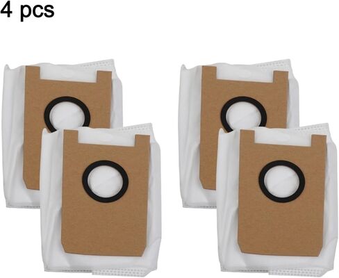 Dust Bag For Loorow AT800, Vacuum Robot Vacuum Cleaner,Non-woven Filter Bag,Large Capacity,Efficient Filtration,Easy To Install,4 Or 10 Packs(10 Pack) in Saudi Arabia