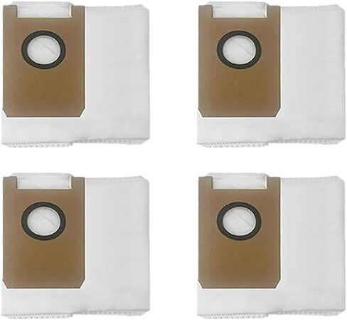 Dust Bag For Loorow AT800, Vacuum Robot Vacuum Cleaner,Non-woven Filter Bag,Large Capacity,Efficient Filtration,Easy To Install,4 Or 10 Packs(10 Pack) in Saudi Arabia