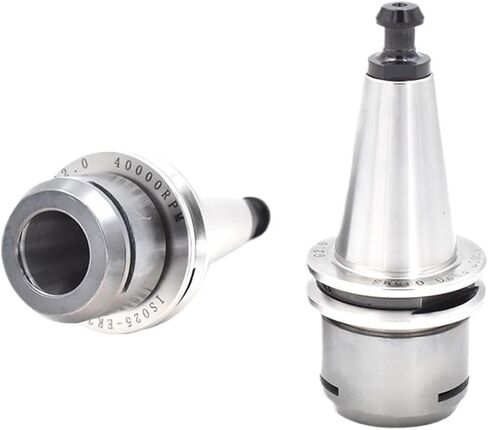 1pcs High speed balanced tool handle ISO25 ISO20 chuck ER20 ER16 Collet Chuck ISO Spindle engraving handle(ISO25-ER20MS-35L) in Saudi Arabia