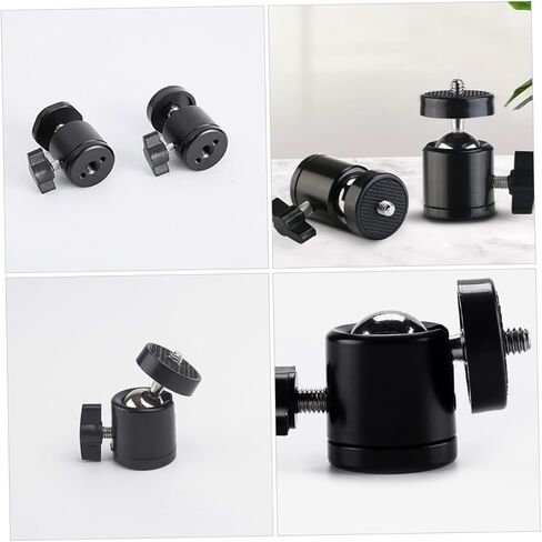 8pcs محول الكاميرا التناوب كرات ترايبود ترايبود محول خفيفة الوزن ملحق للتصوير الفوتوغرافي لتصوير ترايبود سهلة التثبيت للبث المباشر متعدد الاستخدامات in Kuwait