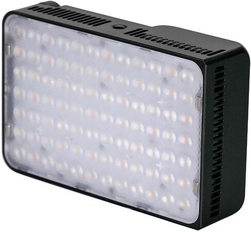 Amaran Ace 25C Travel Ready Compact LED Creator مع Mount Ace Lock Quick-Release ، وتصميم بصري ، وبطارية طويلة الأمد (الفحم) in Kuwait