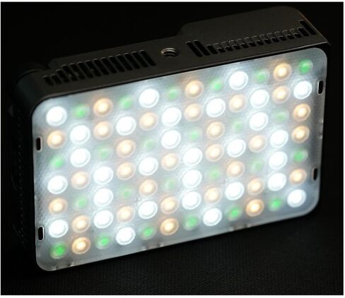 Amaran Ace 25C Travel Ready Compact LED Creator مع Mount Ace Lock Quick-Release ، وتصميم بصري ، وبطارية طويلة الأمد (الفحم) in Kuwait