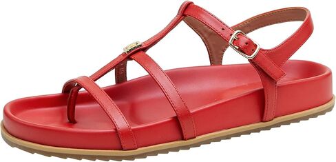 Linea Paolo - LILITH - Leather Footbed Sandals in Saudi Arabia
