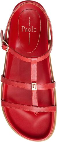 Linea Paolo - LILITH - Leather Footbed Sandals in Saudi Arabia