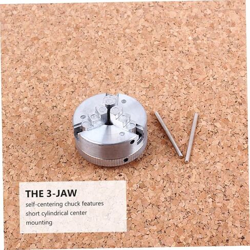 Self Centering Jaw Chuck for Lathe Machine Tool Precision Metal Clamp for Woodworking and Machining Applications Durable Construction and Easy Installation in Saudi Arabia