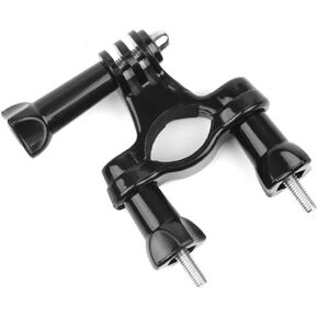 Reflex Camera Bicycle Motorcycle Handlebar Mount Compatible with Go Pro Hero 13-5, D J I Osmo Action, Insta 360 – 360° Adjustable Action Camera Holder for Secure, Stable Filming