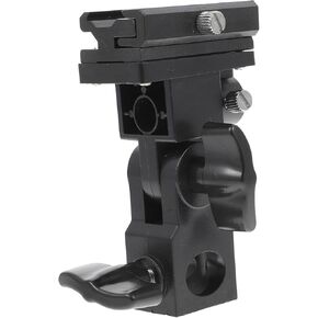 Angoily Adjustable Light Stand Adapter for Flash Lamps Multi Directional Photography Accessory with Adjustable Holder and Reflective Umbrella Jack for Enthusiasts