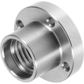 2 Wood Lathe Face Plate Threaded Backplate Adapter Sturdy Steel Chuck for Precise Machining Compatible with Woodworking Lathes Multifunctional Flange for Versatile Processing Needs
