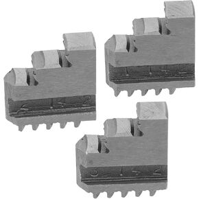 Mipcase Self-centering 3-jaw Lathe Chuck Mini Chuck Jaw for Cnc Machine Metal 3pcs Set Easy to Use Durable