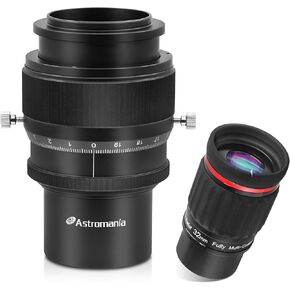 Astromania 2"- 32mm 70 Degree Super Wide Angle (SWA) - Bundle with - 2" Helical Micro Focuser