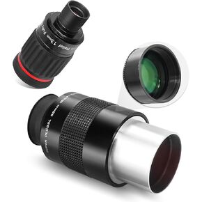 Astromania 1.25"/2"- 13mm 70 Degree Super Wide Angle (SWA) - Bundle with - 2" 56mm Plossl Telescope Eyepiece