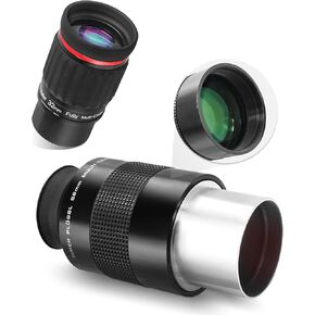 Astromania 2"- 32mm 70 Degree Super Wide Angle (SWA) - Bundle with - 2" 56mm Plossl Telescope Eyepiece
