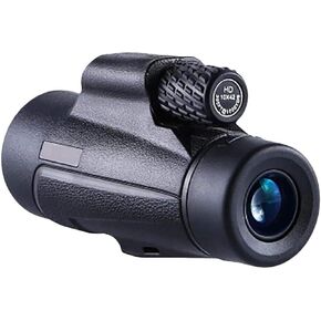 Portable Binoculars High Power 10-30x42 Monocular Telescope, High Zoom Monocular Compact with BAK4 Prism Lens Monocular with Smartphone Adapter for Bird Watching Traveling Sightseeing