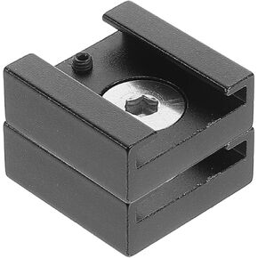 Artibetter DSLR Camera Accessory 1/4 Hot Shoe Mount Adapter Fixed Seat 2 Pieces Black