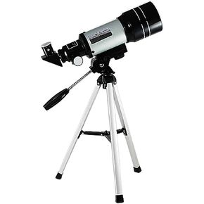 Astronomical Telescope for Beginners - 70mm Refractor with K20/K6 Eyepieces, Aluminum Alloy Tripod, Portable, Ideal for Kids & Adults Stargazing