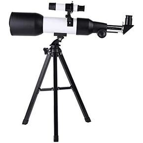 15X-150X Refractor Telescope with Tripod, Monocular Spotting Scope for Sky & Land Exploration, 70mm Objective Lens, H20mm & H6mm Eyepieces, Lunar Lens
