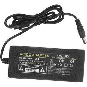 12v Power Adapter for CCTV and Monitors Power Supply Led Indicator and Replacement for Tv and Display Units