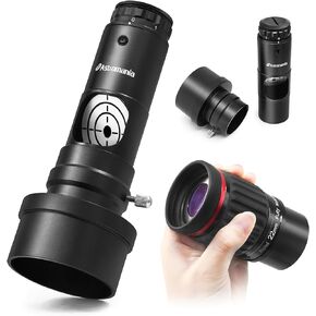 Astromania 2"- 22mm 70 Degree Super Wide Angle (SWA) - Bundle with - Alignment 1.25" Next Generation Laser Collimator 2" Adaptor for Newtonian Telescopes