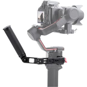 مقبض حبال قابل للتعديل Gimbal Handgrip متوافق مع DJI RS4/RS 4 Pro/Rs 3 Mini/Rs 3/Rs 3 Pro/Rs 2/RSC 2 ألواح الألومنيوم ملحق L -Bracket ملحق