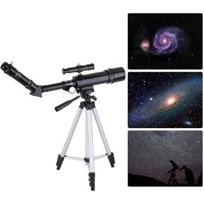 Telescope for Kids, Portable 50Mm RefractorTelescope, Great for Children to Explore Space Moon Star Lens,Scope Education
