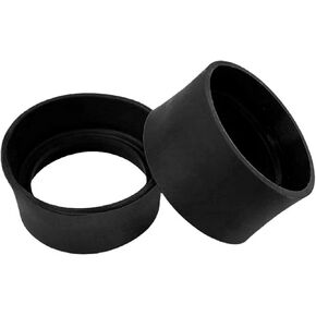 درع العدسة المطاطية 4pcs 27-34mm حجم القليل من العدسة الناعمة العدسة العدسة غلاف الظل للتلسكوب المجهر المجهر المجهر