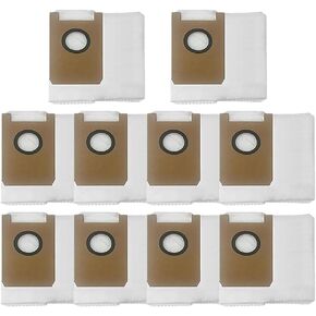 Dust Bags Fit For Loorow AT800 Robot Vacuum Cleaner, Replacement Dust Bags Fit For Loorow AT800 Robot Vacuum Cleaner(4 Pack)