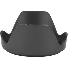 Acouto HB-25 ABS Lens Hood Replacement for Nikon VR ED 24-120mm f/3.5-5.6 Lens, and Easy to Install, from Unwanted Light, Scratches and Elements