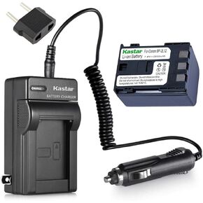 Kastar Battery and Charger for Canon BP-2L12 BP-2L13 BP-2L14 NB-2L12 and Canon Elura 40 45 50 60 65 70 80 85, ZR100 ZR200 ZR300 ZR400 ZR500 ZR600 ZR700 ZR800 ZR830 ZR850 ZR900 ZR930 ZR950 ZR960