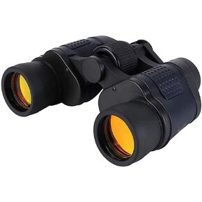 60x60 Binoculars for Adults and Kids, Compact Hunting Binoculars with Clear Weak Light Vision, Eyepiece Binoculars for Bird Watching, Outdoor Sports and Concerts