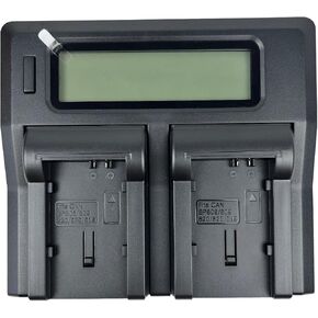 USB LED Dual Battery Charger for BP-807, BP-808, BP-809, BP-819, BP-820, BP-827, BP-828