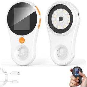 Hailoyearn Magnifying Glass, Hailoyearn Portable Handheld Magnifying Glass, Handheld Digital Electron Microscope, with Screen Sharing Function, 500X Magnification, 2MP HD (Black)