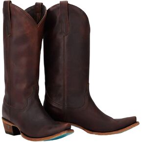 Lane Women's Emma Jane Western Boot Snip Toe - LB0558I 8 M US Cognac