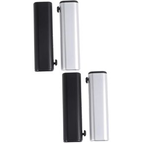 ARTIBETTER 2pcs Retractable Computer Cleaning Brush Black Silver for Keyboards Electronics and Hard Reach Spaces Dust Removal Tool for Use