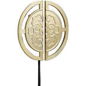 Luxury Classical Cabinet Door Handles Brushed Gold Drawer Wardrobe Handle Zinc Alloy 64mm 32mm Round Pulls Knobs Hardware(Ancient Iron-32mm)