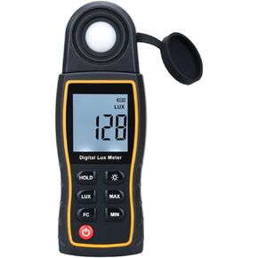Digital Illuminance Light Meter Tester, Digital Luxmeter Lux / FC Meter Light Meter For Photography Luminometer Photometer Hand-held Spectrometer 200000Lux for set design, factory, office or home use