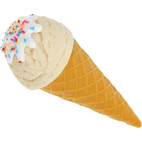 Luxshiny Simulation Ice Cream Cone Model Realistic Dessert Prop for Photography and Display for Store Merchandising and Home Decor Reusable and Design