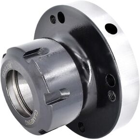 1pcs Collets Chuck 130mm ER40 ER50 Cartridge 125 160mm Flange Four Axis Collet Fixture Chuck for CNC Milling Lathe Machine Tool(ER50-160(7Hole))