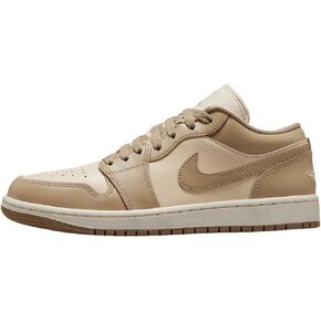 Air Jordan 1 Low Women's Shoes (DC0774-203, Rattan/Sail/Desert Camo)