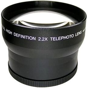 High Grade 2.2X Telephoto Conversion Lens (62mm) for Sony FDR-AX100